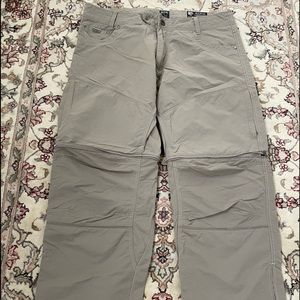 Kuhl 36x30 convertible hiking pants